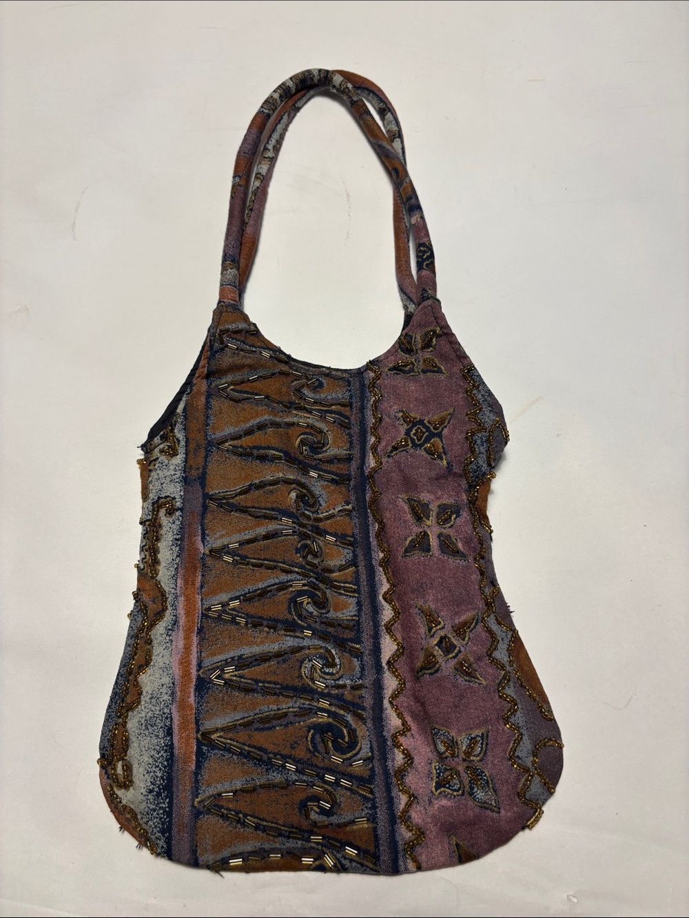 Vintage 90s Bead Bag